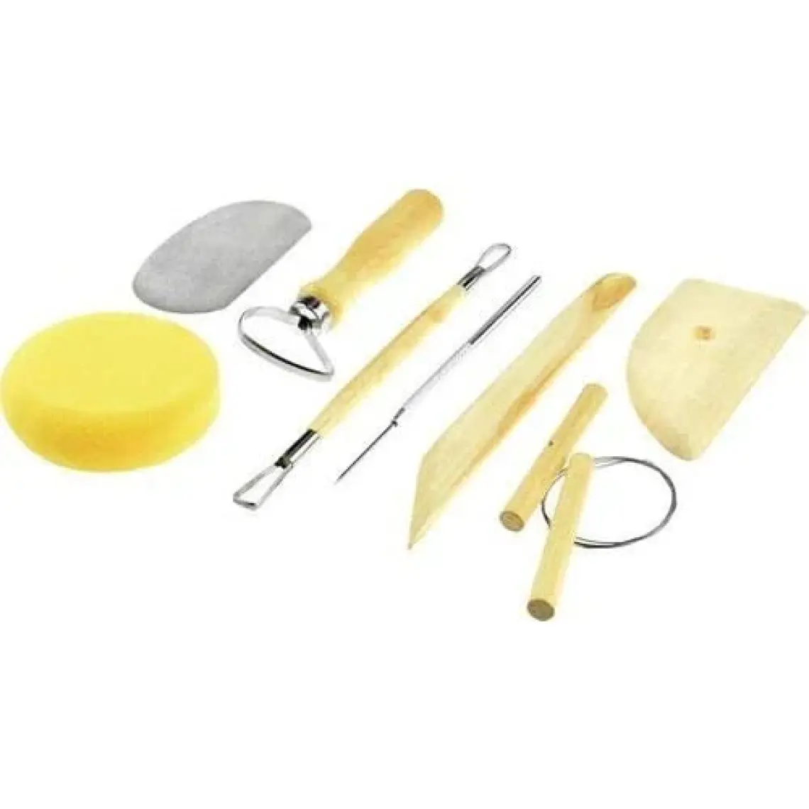 Lutart Seramik Başlangıç Seti 8 Parça (Pottery Tool Kit)