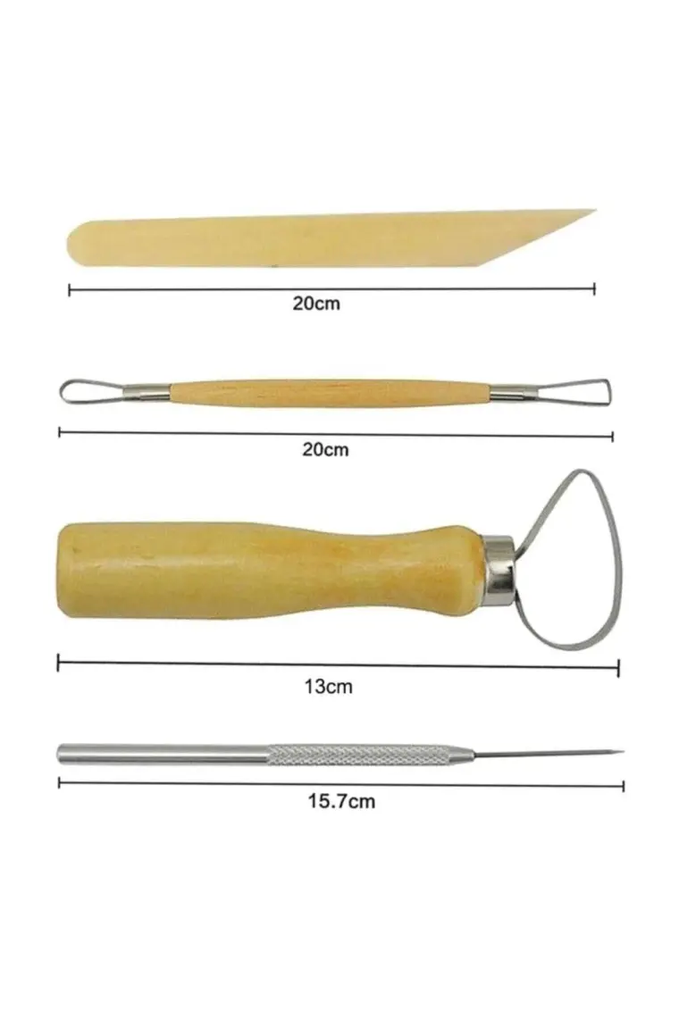 Lutart Seramik Başlangıç Seti 8 Parça (Pottery Tool Kit)