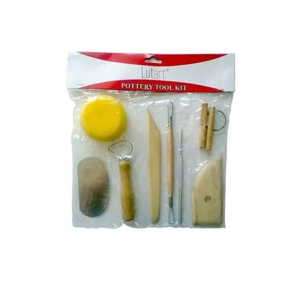 Lutart Seramik Başlangıç Seti 8 Parça (Pottery Tool Kit)