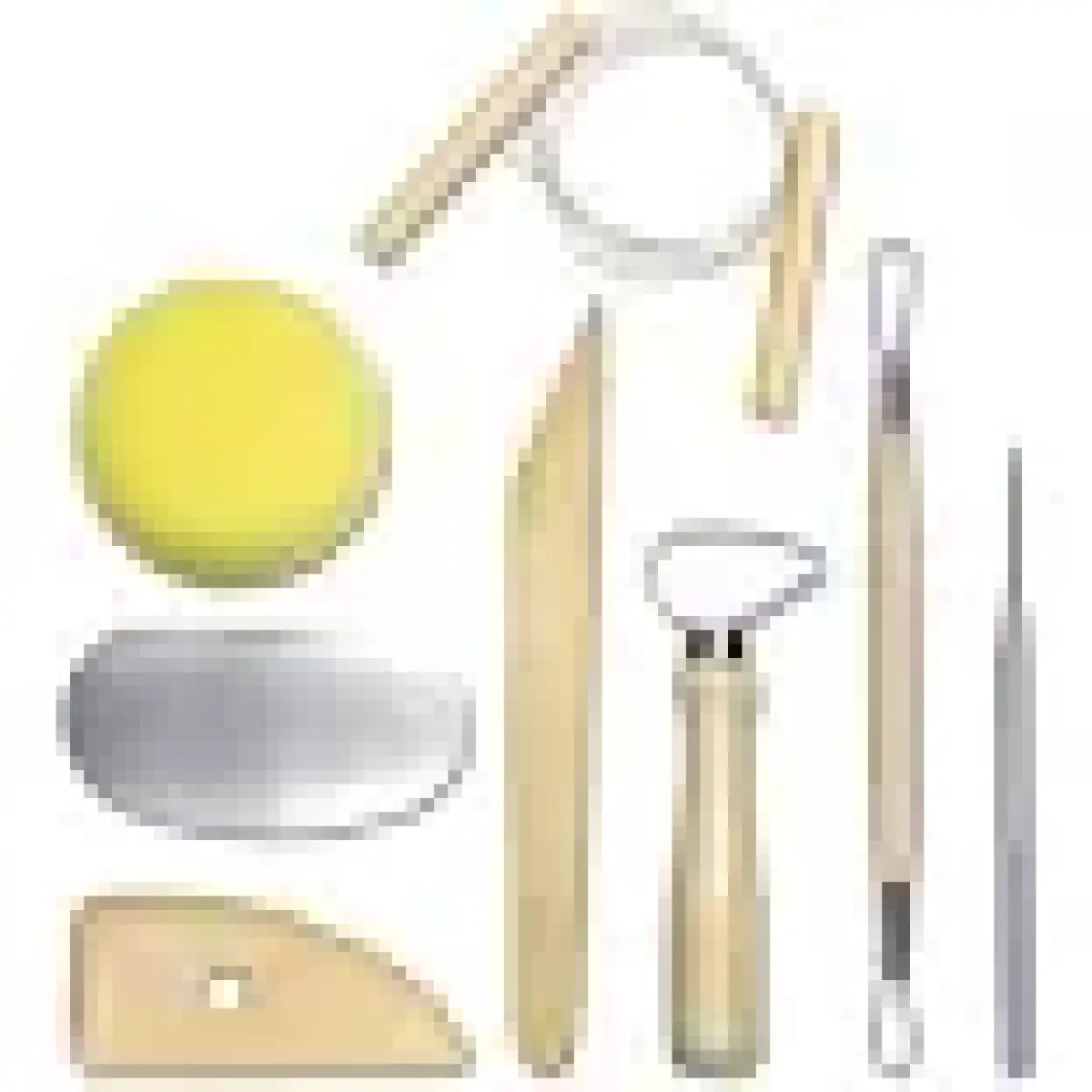 Lutart Seramik Başlangıç Seti 8 Parça (Pottery Tool Kit)