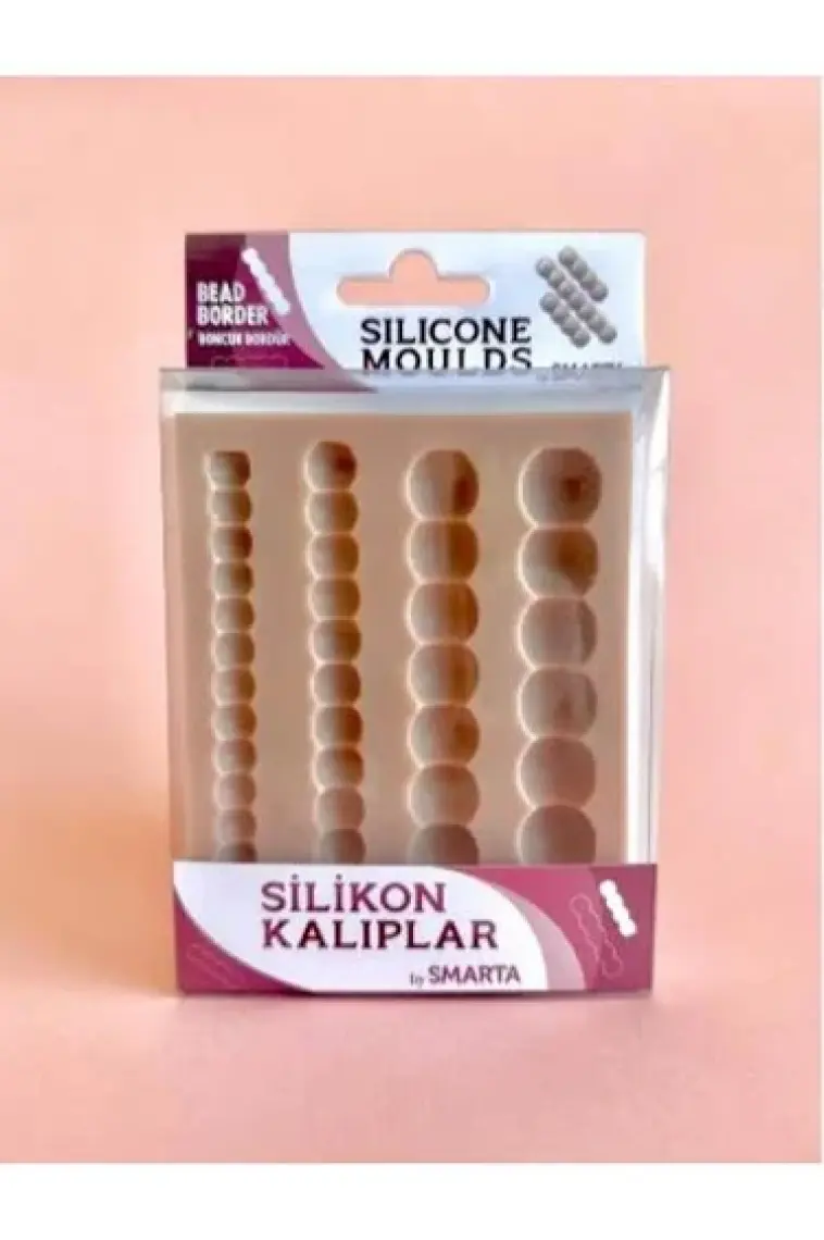 Smarta Silikon Kalıp /mobilya Süsleme Bead Border / Boncuk Bordür