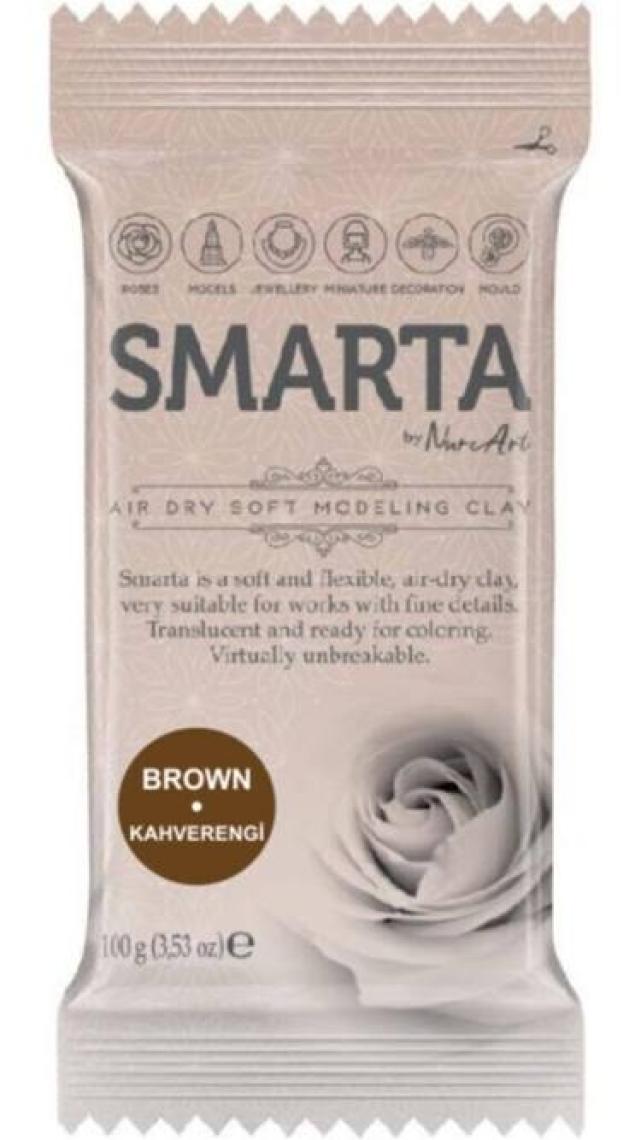 Smarta Smarta Modelleme Hamuru 100 Gr. Kahverengi