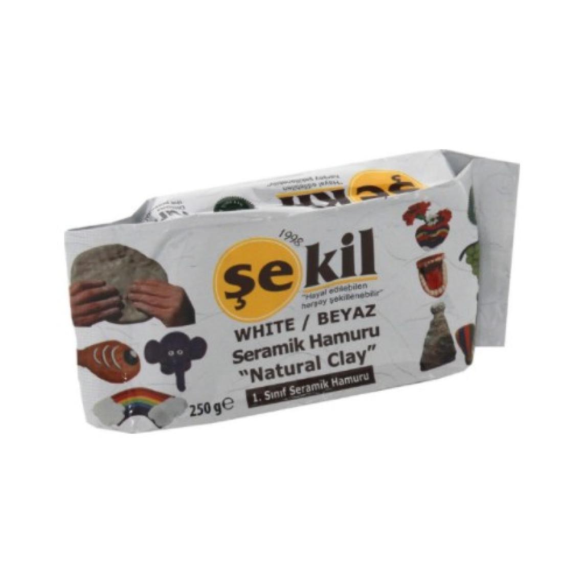Şekil Beyaz Seramik Hamuru 250 gr