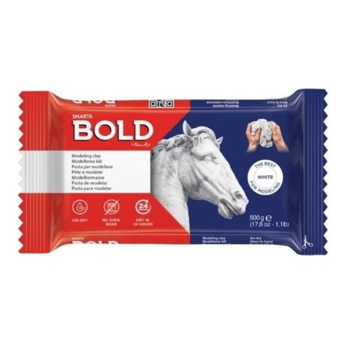 Smarta Bold Havayla Kuruyan Seramik Hamuru 500 Gr. Beyaz