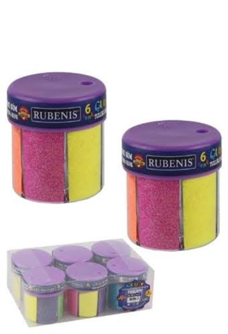 Rubenis Neon (Fosforlu) Toz Sim 6 Renk