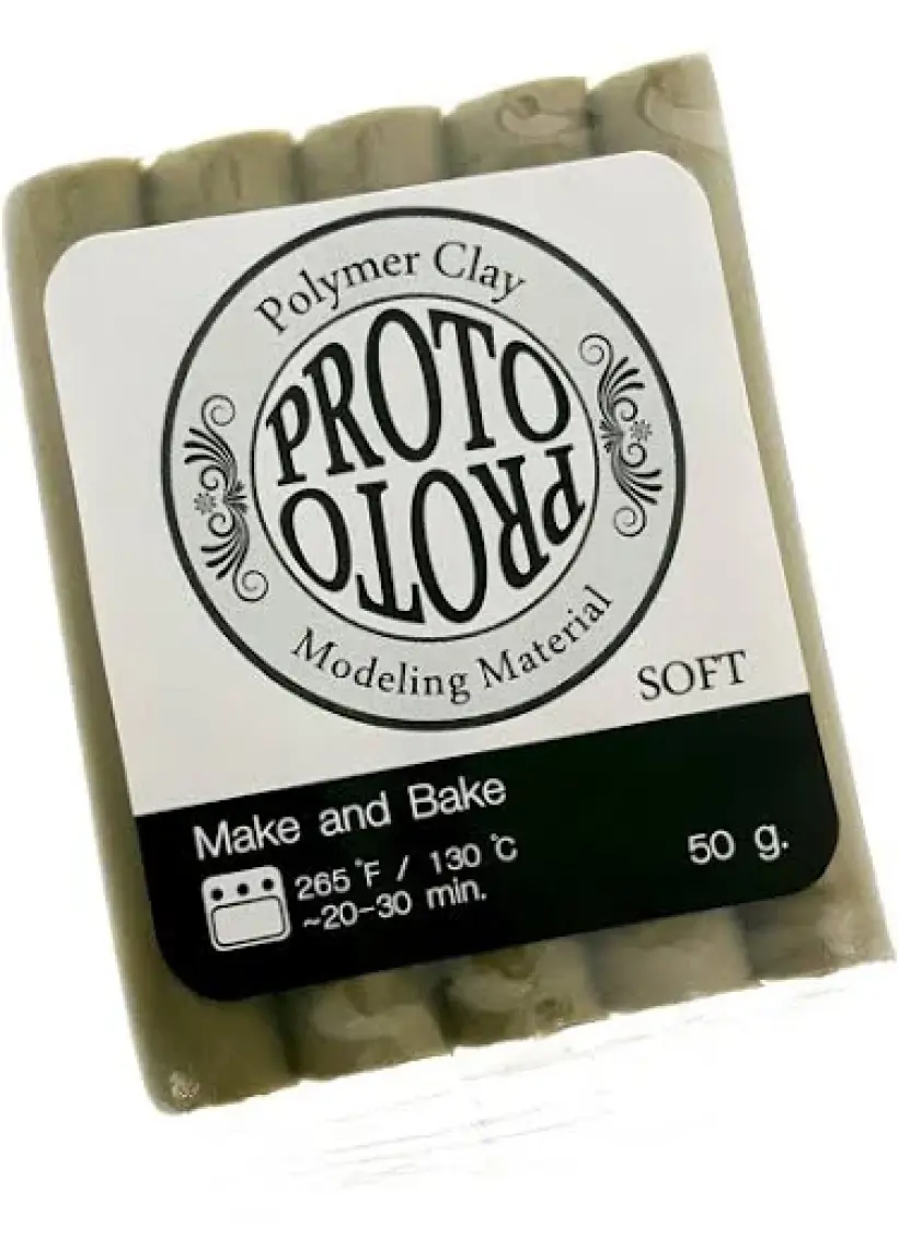 Proto Polimer Kil 50Gr. - Light Olive Green