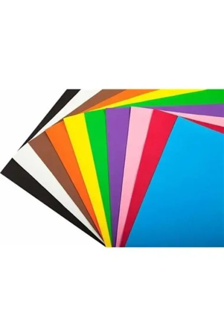 Eva 50x70 cm 2 mm 10 Karışık Renk