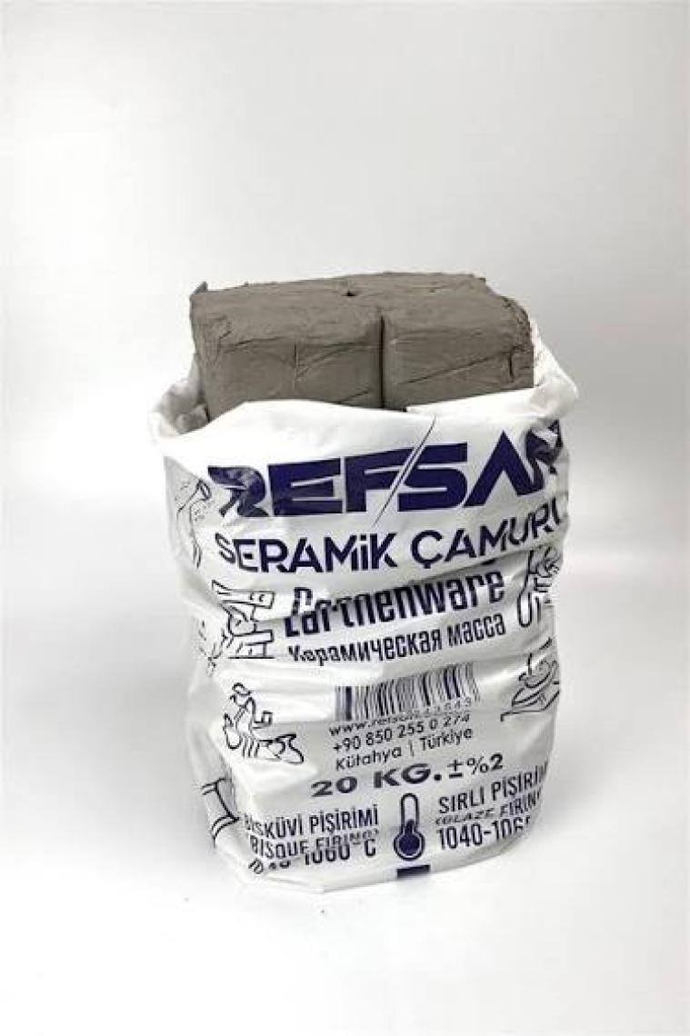 Refsan 756 Vakumlu Seramik Çamuru - 20 Kg