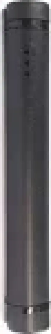 Lutart Proje Tüpü 9X60X110 Cm Siyah La-2105