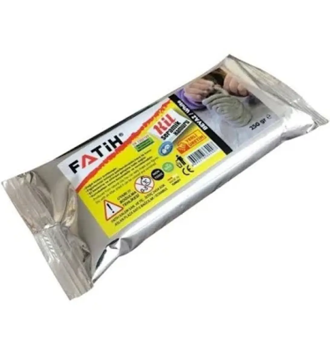 Fatih Doğal Kil & Seramik Hamuru 250 Gram Beyaz