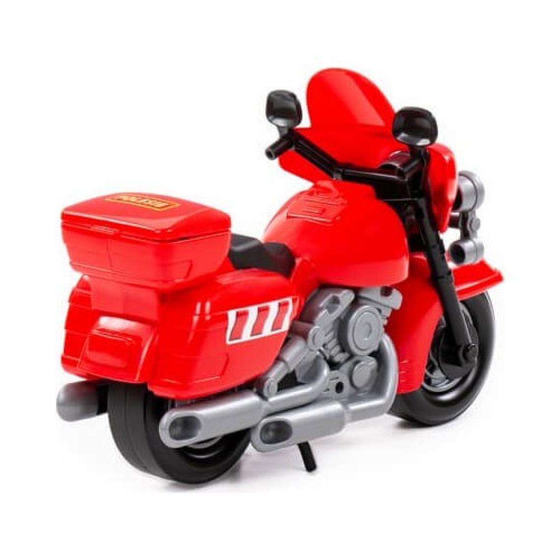 Polesie Oyuncak 8947 Harley Yarış Motosikleti Kırmızı 27 cm