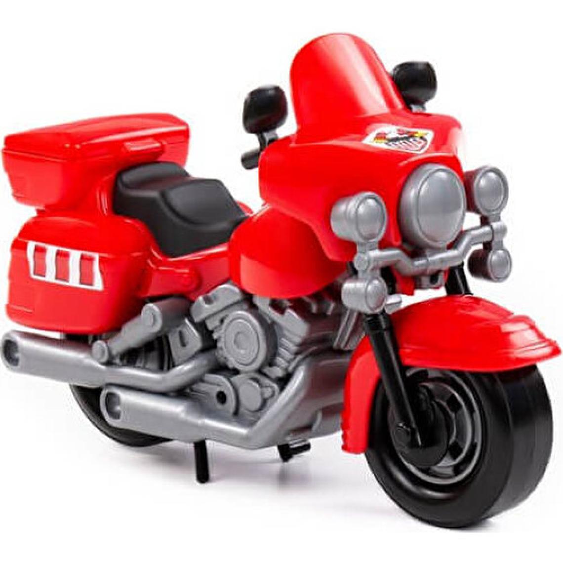 Polesie Oyuncak 8947 Harley Yarış Motosikleti Kırmızı 27 cm