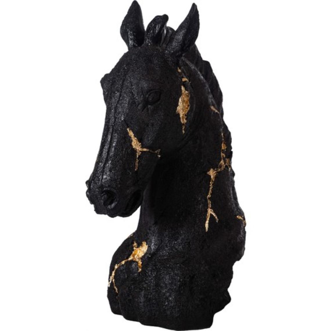 Antıque Horse Büst Biblo 15X25X38CM