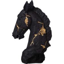 Antıque Horse Büst Biblo 15X25X38CM