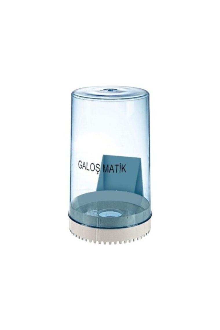 Galoşmatik Galoş Dispenseri Şeffaf Mavi