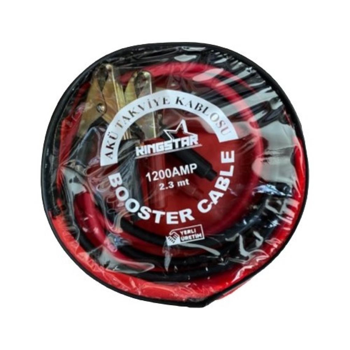 Kıngstar Akü Takviye Kablosu 50mm 1200 Amper 2.3 m Çantalı