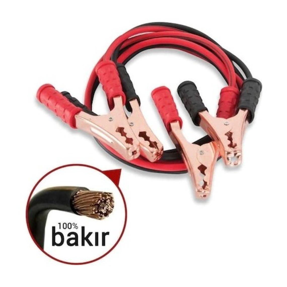 Kıngstar Akü Takviye Kablosu 50mm 1200 Amper 2.3 m Çantalı
