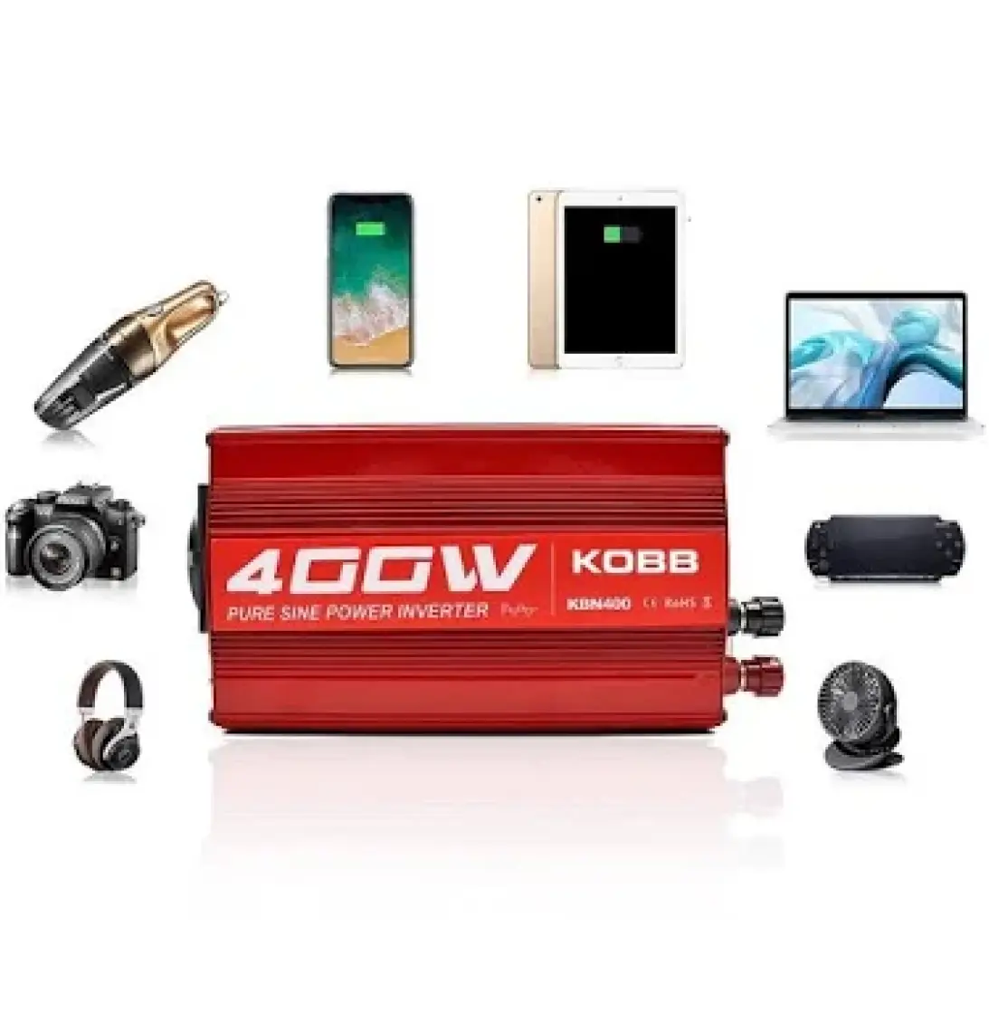 Kobb KBN400 12V/220V 400WATT Tam Sinüs Dönüştürücü Invertör