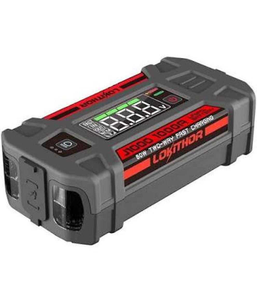 Lokithor J1000 12V 1000AMP Lifepo4 Akıllı Akü Takviye + Powerbank + LED Lamba