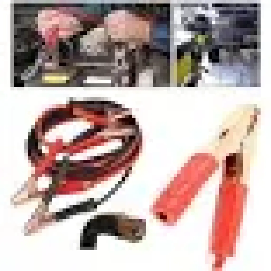 Eraks Car Accesorıes Akü Takviye Kablosu 1200 Amper Güçlü, Kalın Kablo ve Hızlı Şarj !