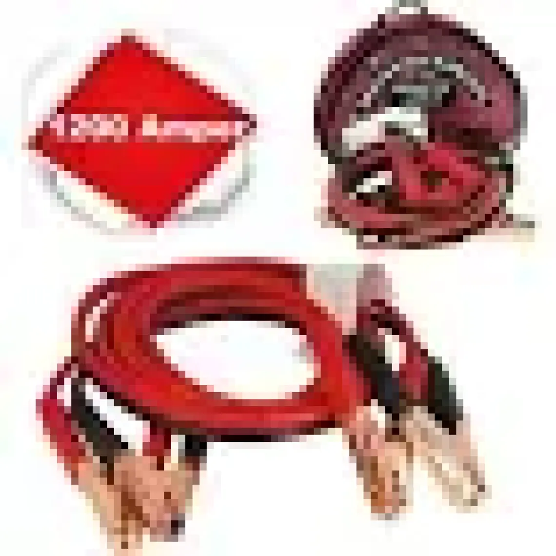 Eraks Car Accesorıes Akü Takviye Kablosu 1200 Amper Güçlü, Kalın Kablo ve Hızlı Şarj !