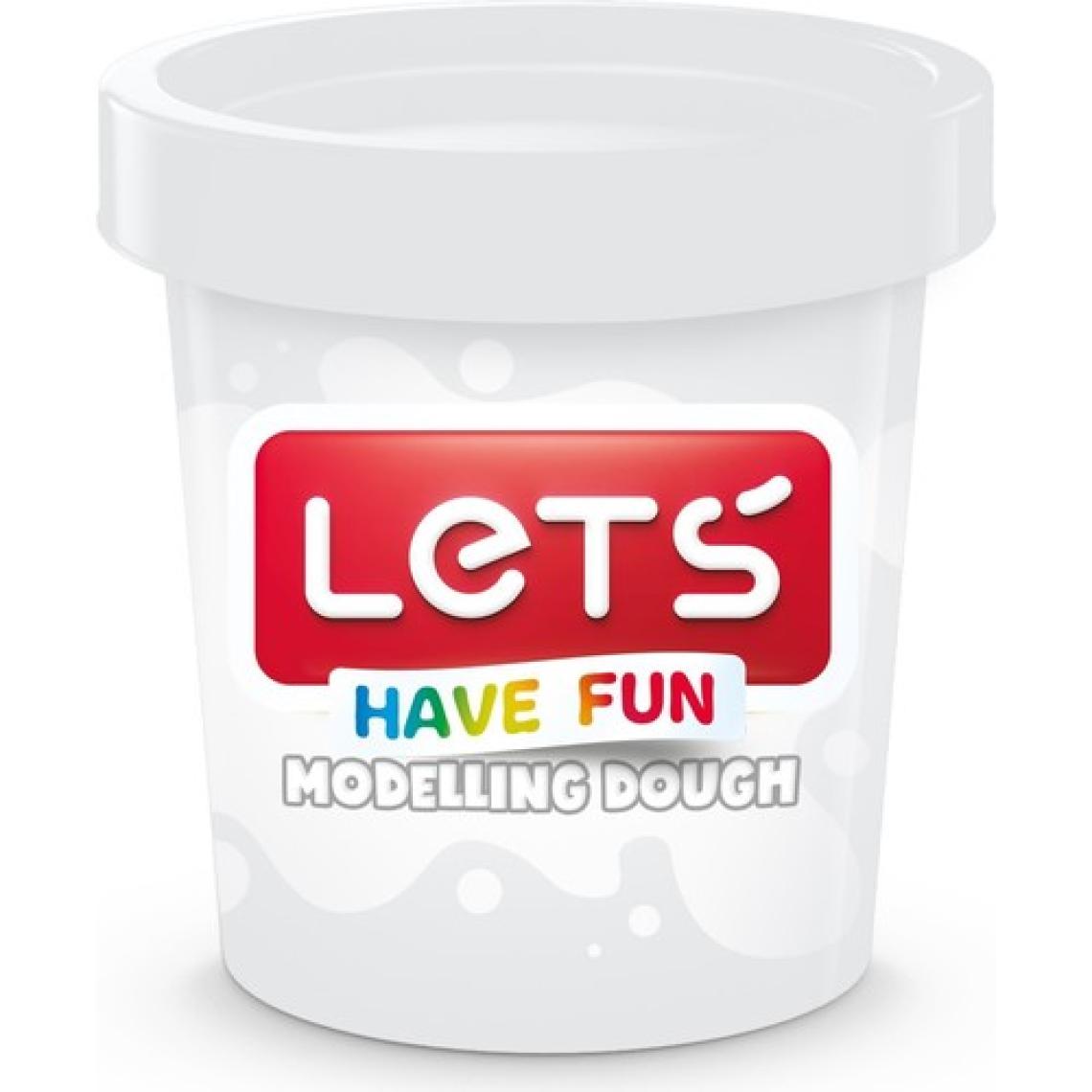 Lets Oyun Hamuru Tek Renk Beyaz 150 Gr L-8340-5