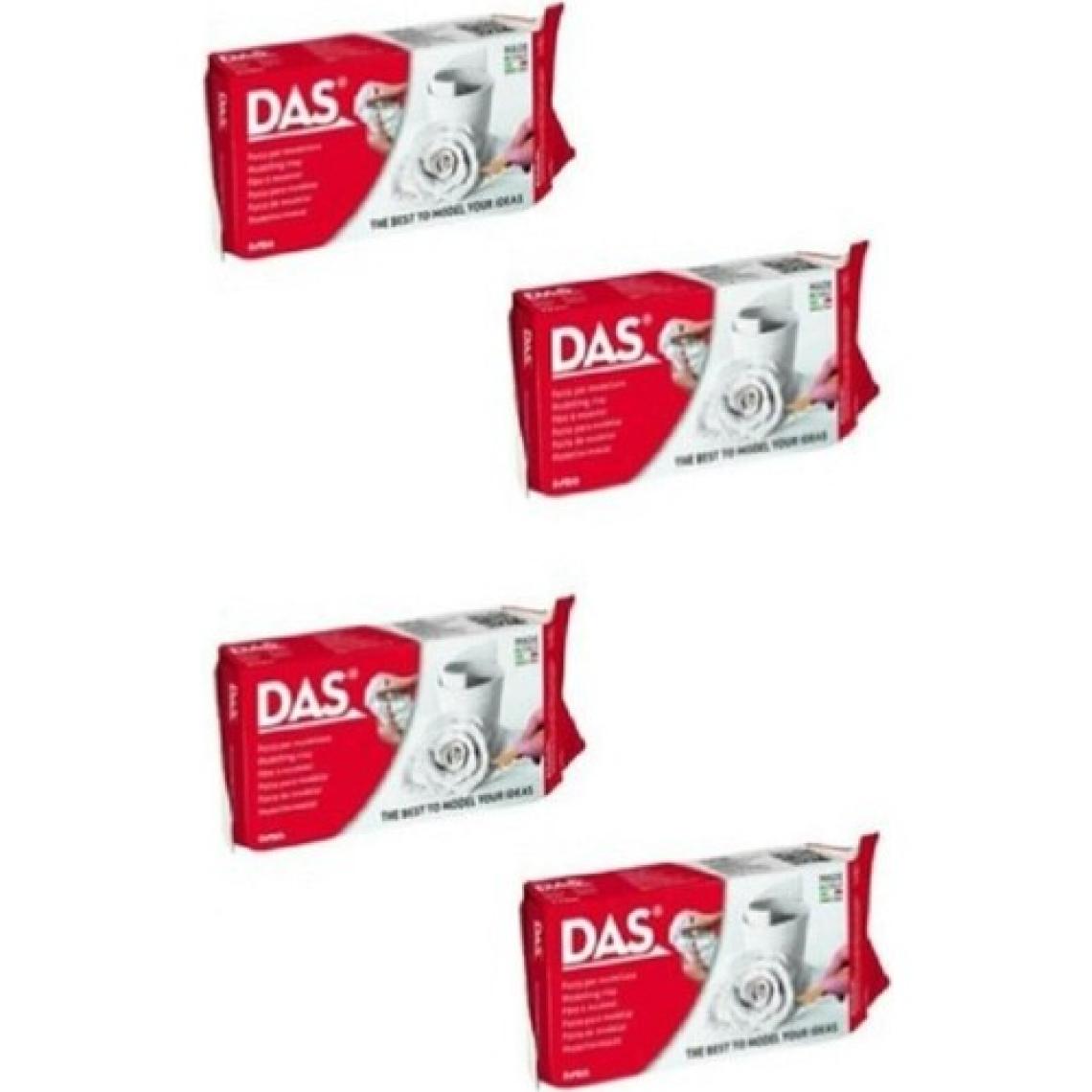 Das Beyaz Seramik Kil Hamuru 4 x 500 gr Das
