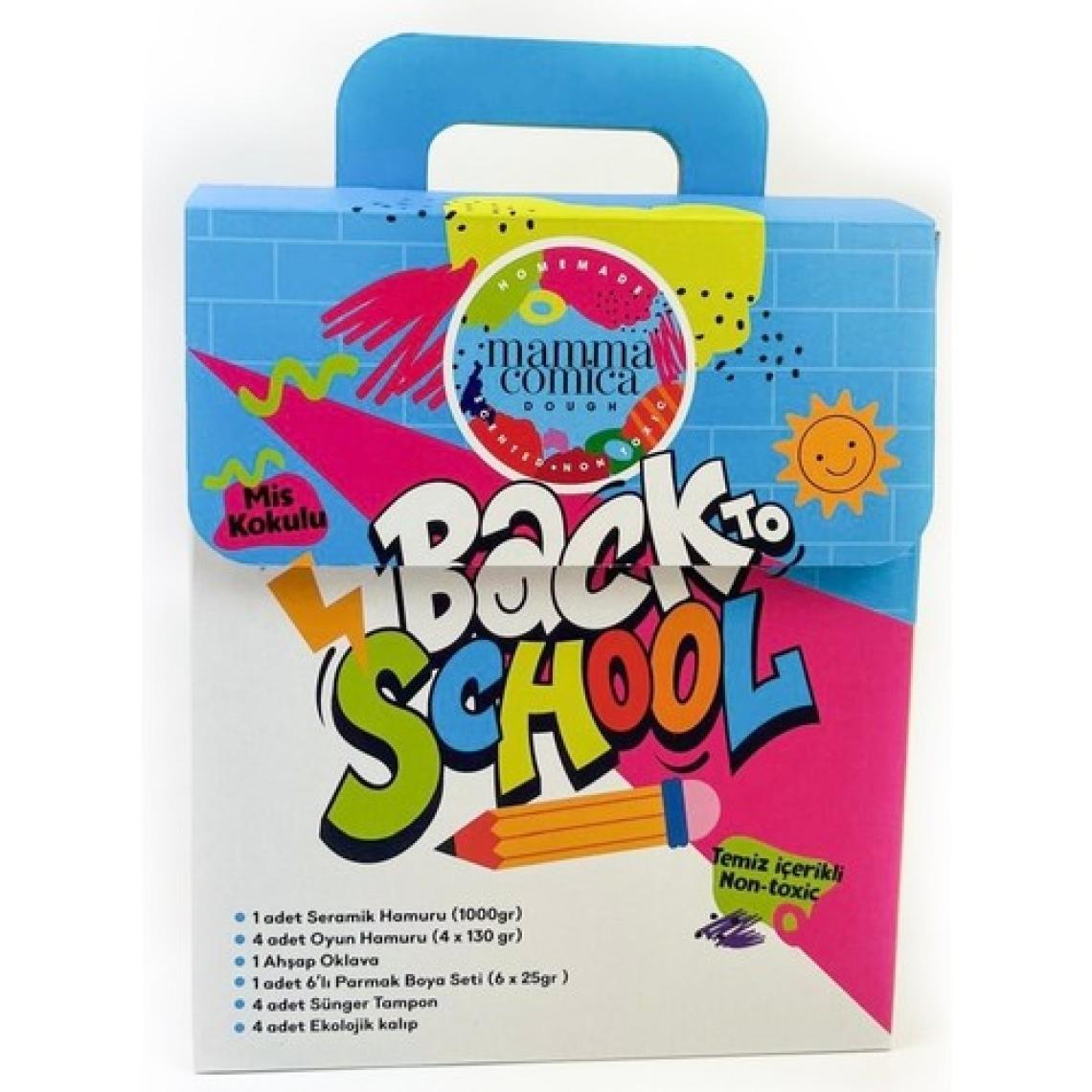 Mammacomica Dough Back To School 20 Li Aktivite Seti Kutusu
