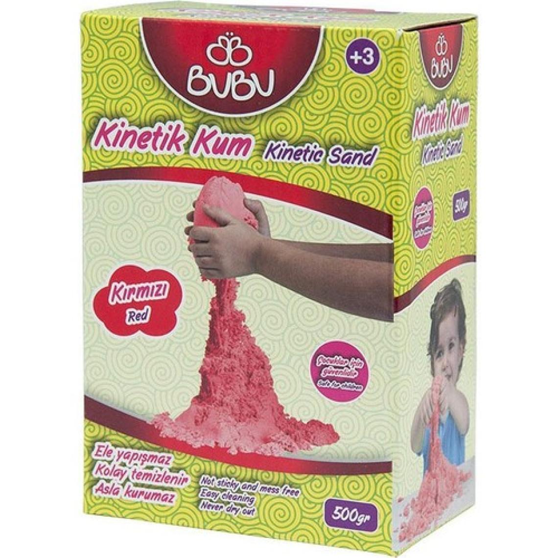Bubu Kinetik Kum 500 gr Kırmızı