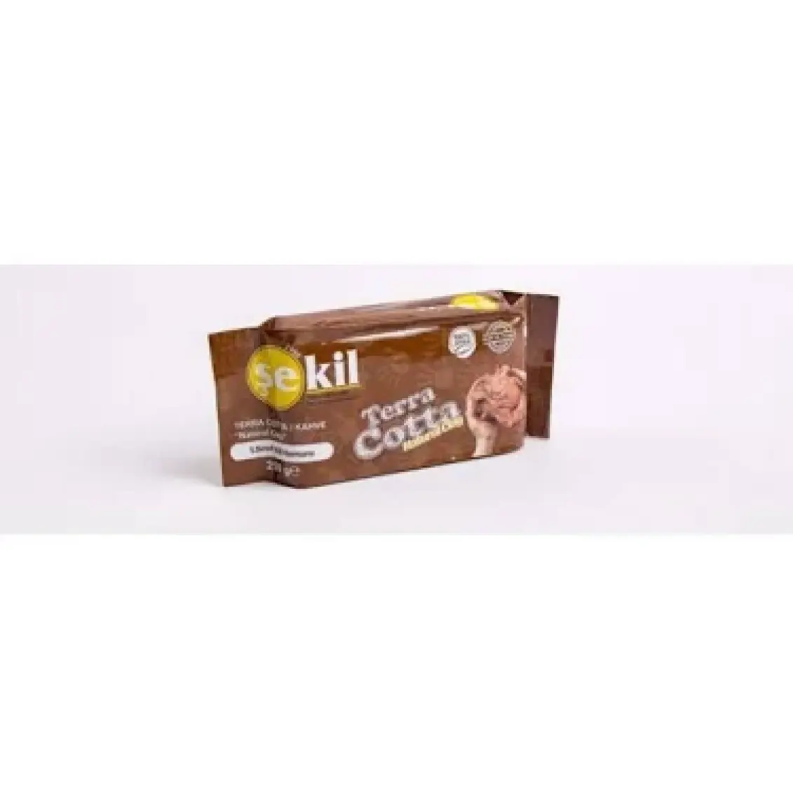 Şekil Kahverengi Kil Hamuru 250 Gr.