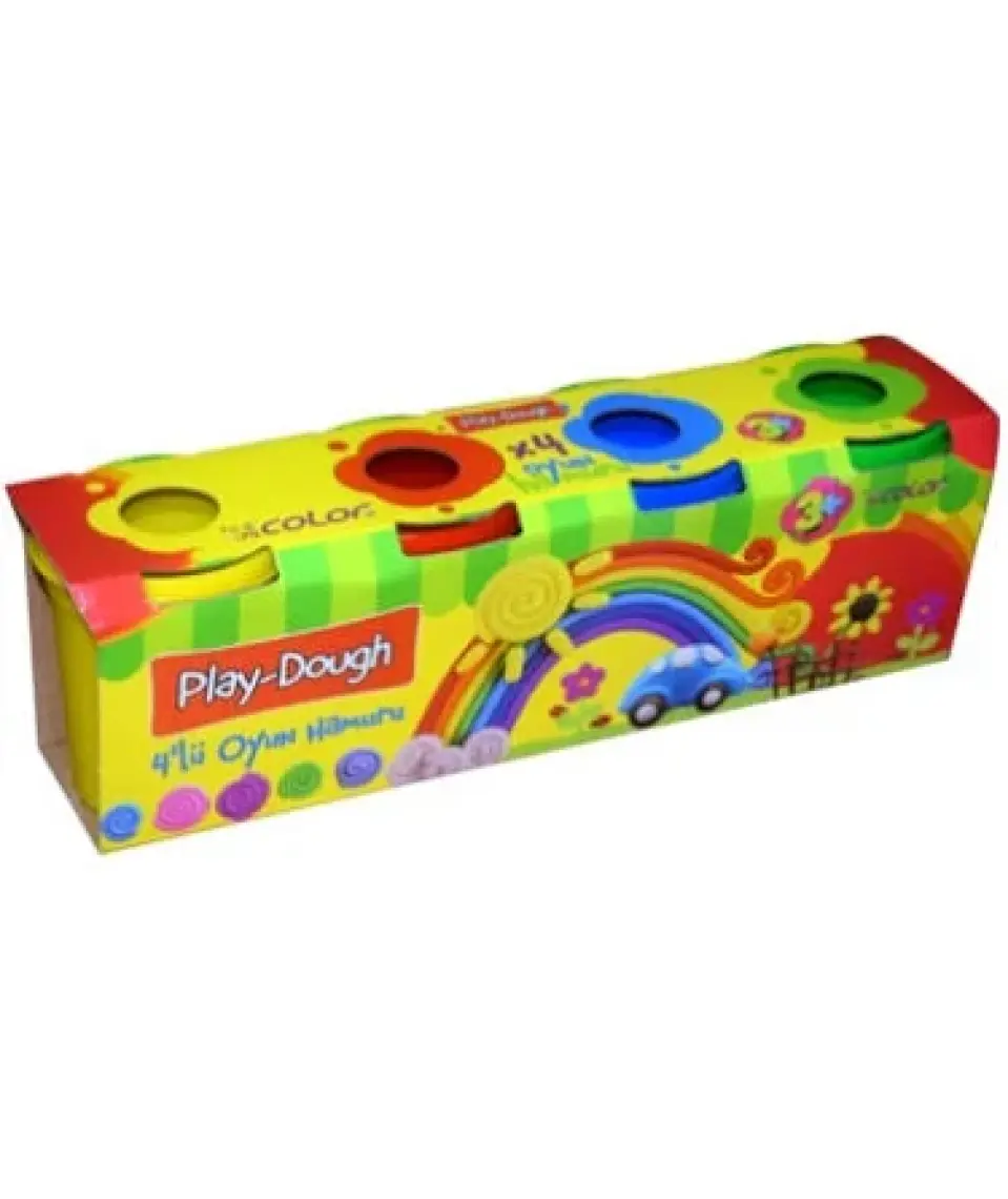 Play-Dough 4'lü Oyun Hamuru