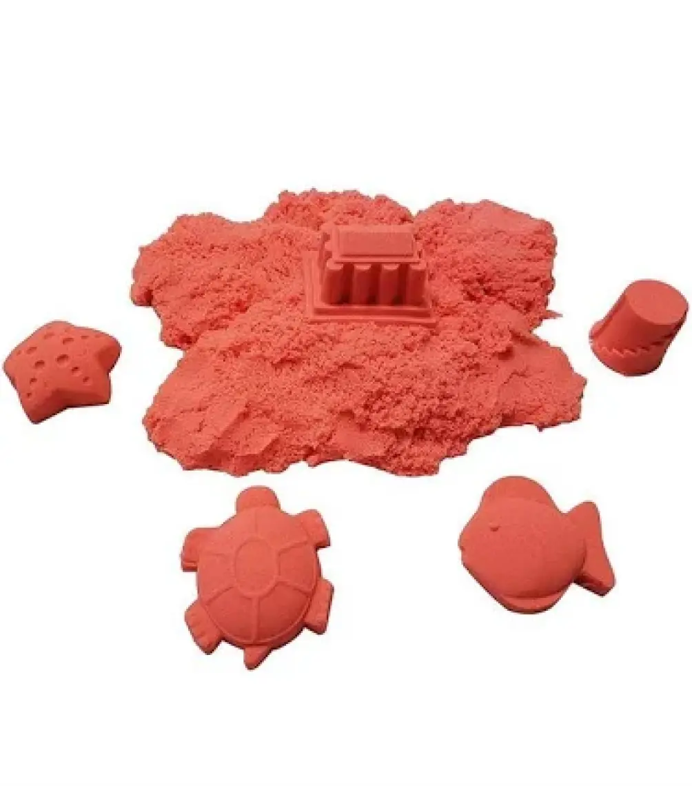 Bubu Kinetik Kum 500 gr Kırmızı