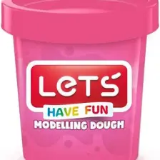 Lets Oyun Hamuru Tek Renk Pembe 150 Gr L-8340-7