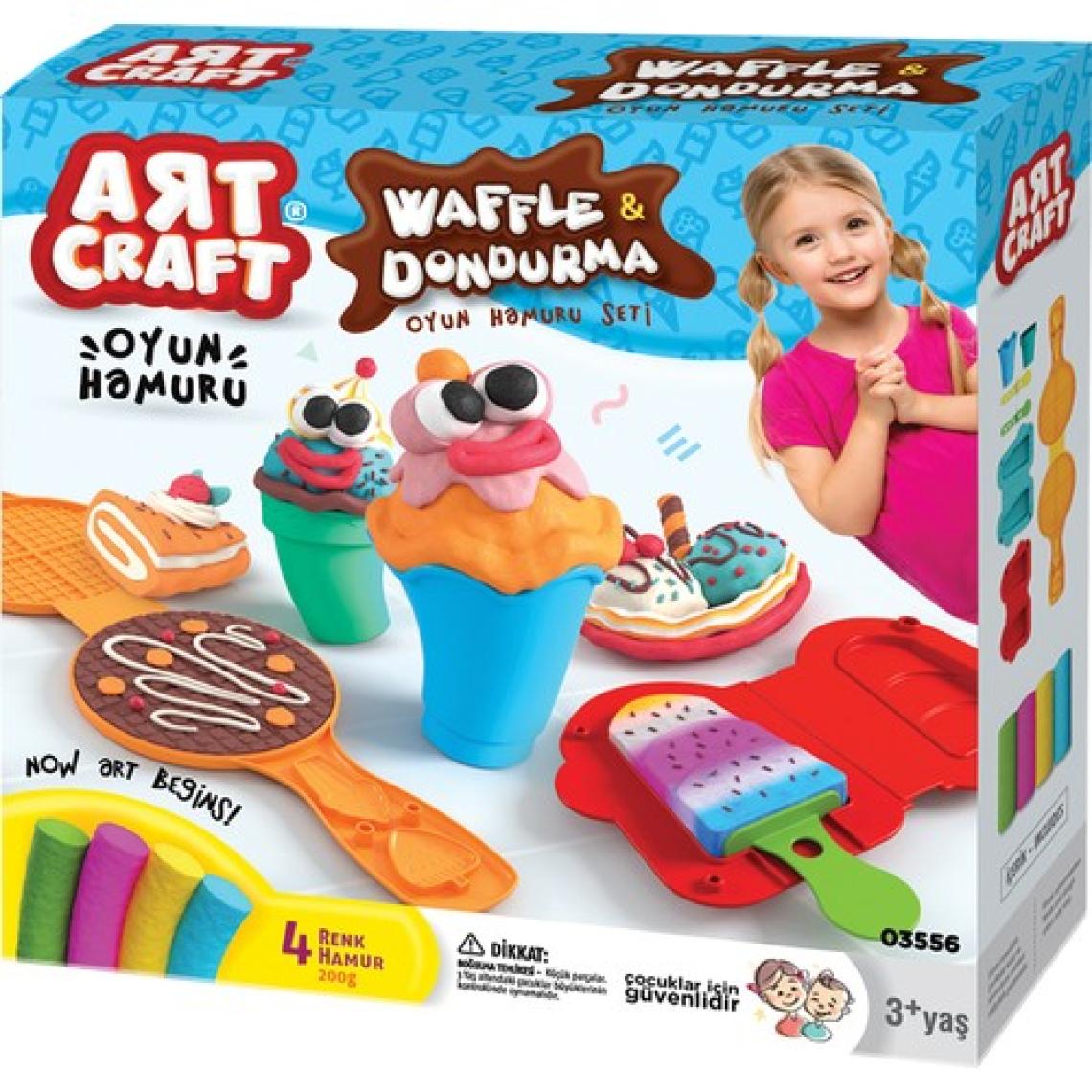 Art Craft Waffle Ve Dondurma Hamur Set 200 gr