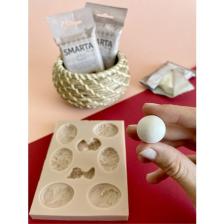 Smarta Silikon Kalıplar Saat 100X130X15MM Silikon Kalıplar