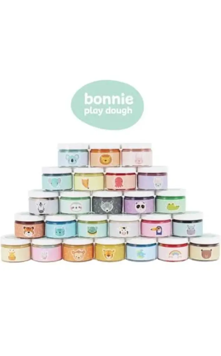 Bonnie Play Dough  Oyun Hamuru 7'li Set 7*150GR