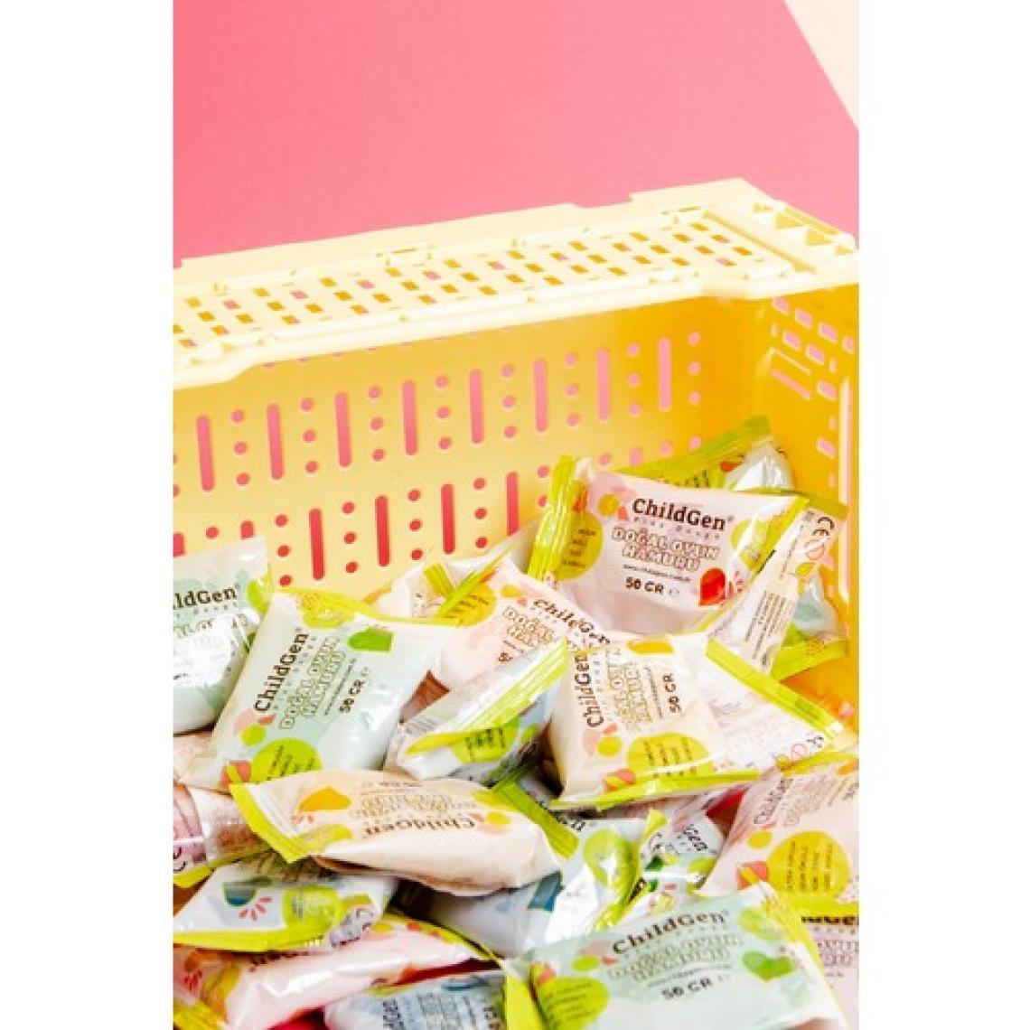 ChildGen Doğal Oyun Hamuru -10'lu Minipack - (10X50GR)