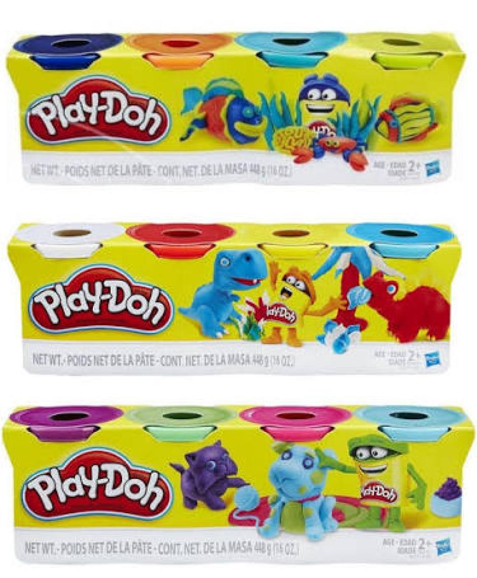 Play-Doh 4'lü Hamur / +2 Y