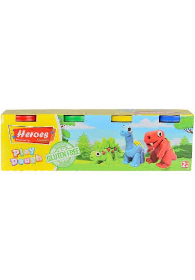 Heroes Dörtlü Oyun Hamuru