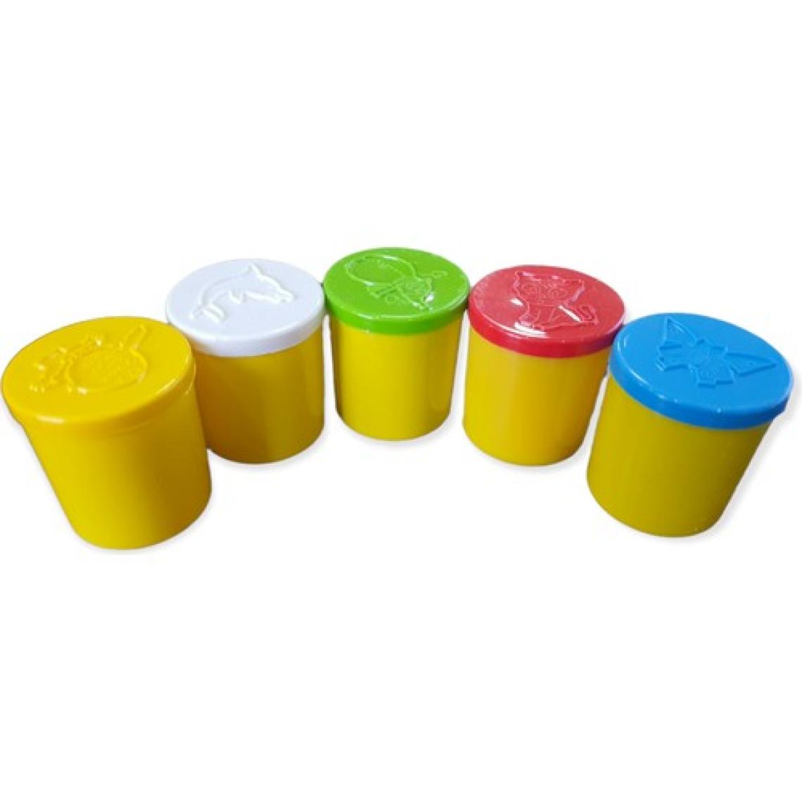 Cmk 10 Parmak 5 Renk Mini Oyun Hamuru Seti