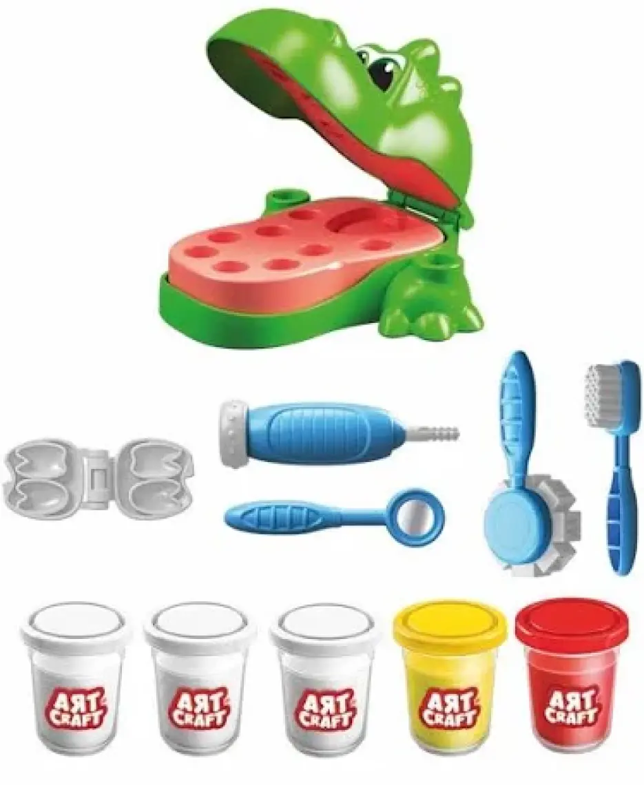 Art Craft Dino Dişçi Hamur Set