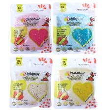 ChildGen Doğal Oyun Hamuru - 6lı 6X125 gr Vakumlu Kartuş Paket - (Ecopack-Refill)