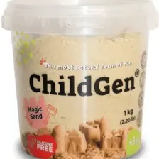 Childgen Kinetik Kum 1 Kg-Natural Renk