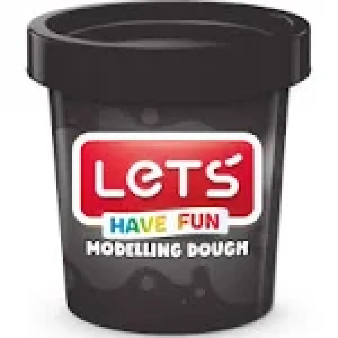 Lets Oyun Hamuru Tek Renk Siyah 150 Gr L-8340-10