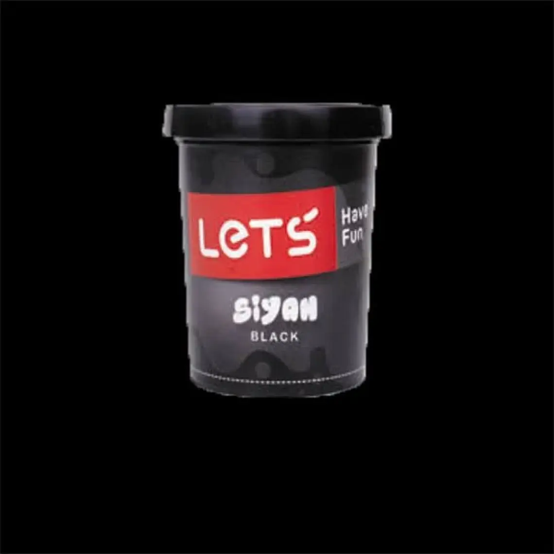 Lets Oyun Hamuru Tek Renk Siyah 150 Gr L-8340-10