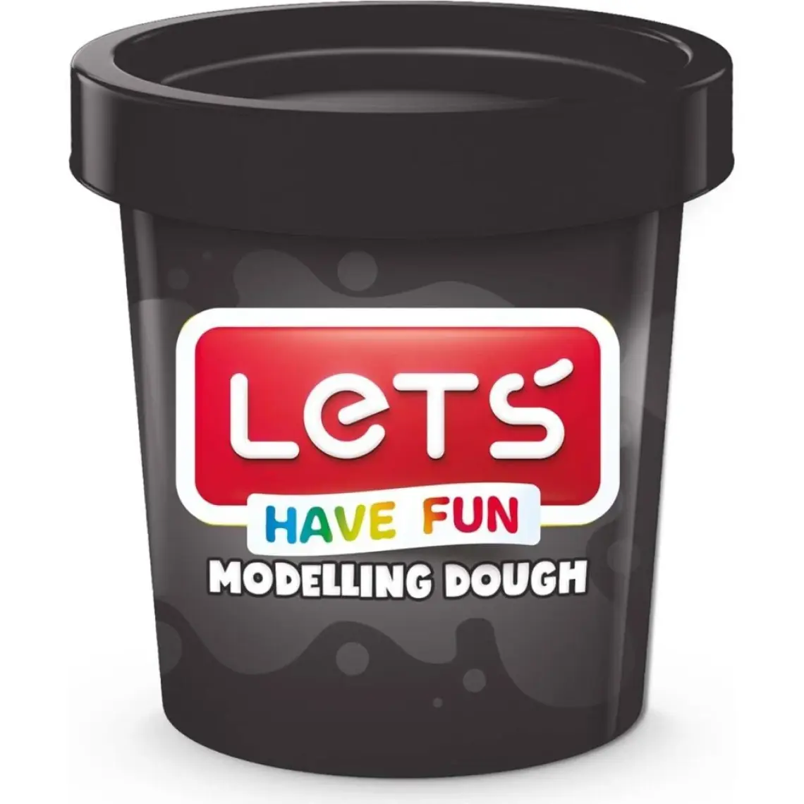 Lets Oyun Hamuru Tek Renk Siyah 150 Gr L-8340-10
