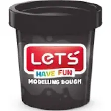 Lets Oyun Hamuru Tek Renk Siyah 150 Gr L-8340-10