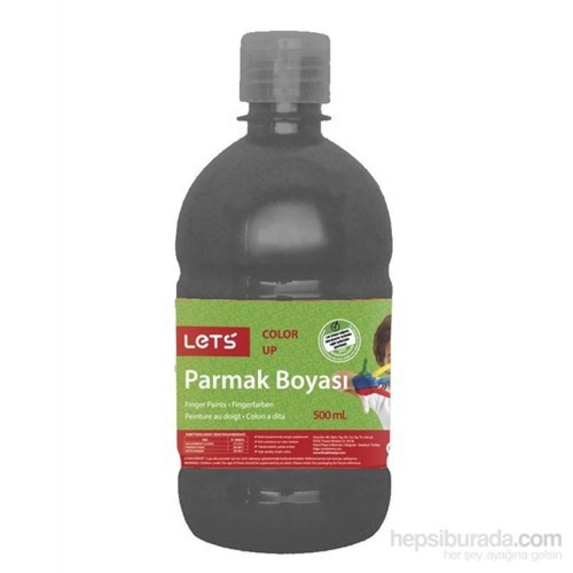 Lets Parmak Boyası 500 Ml. Siyah L-5009