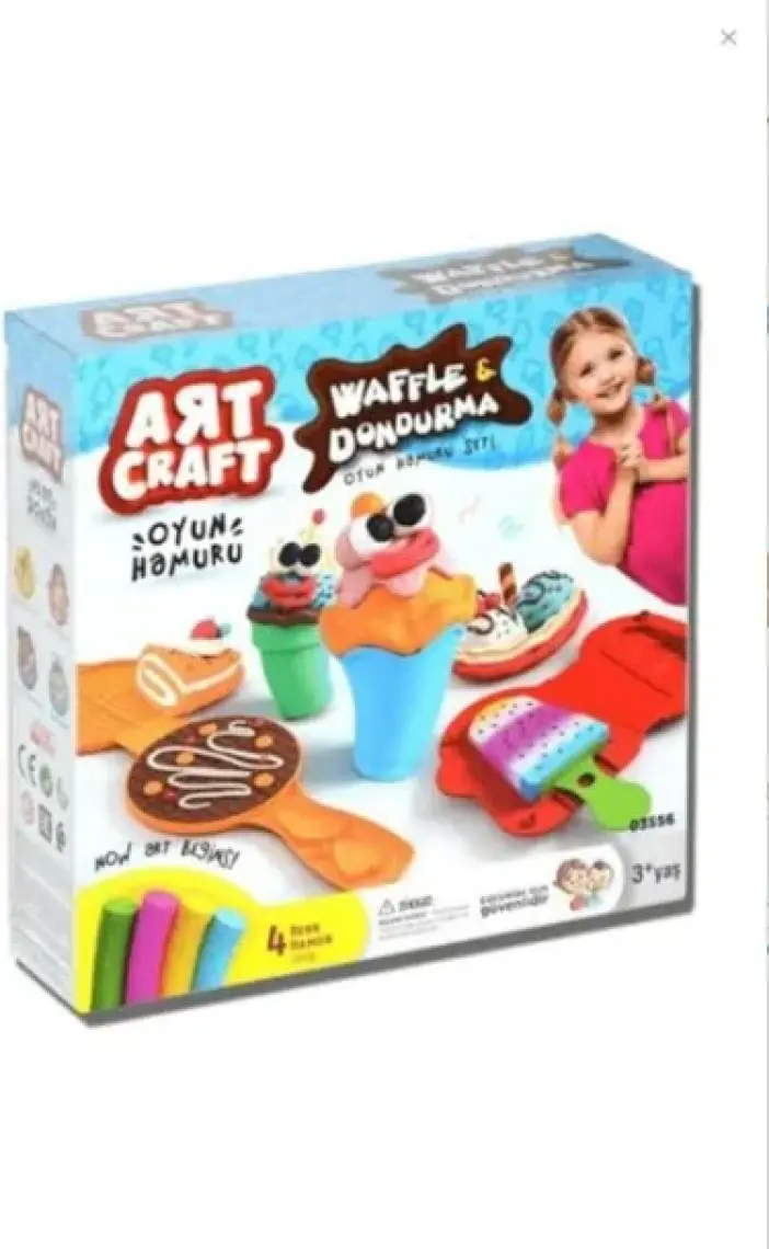 Art Craft Waffle Ve Dondurma Hamur Set 200 gr