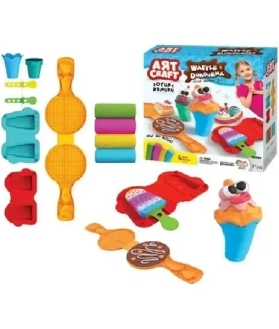 Art Craft Waffle Ve Dondurma Hamur Set 200 gr